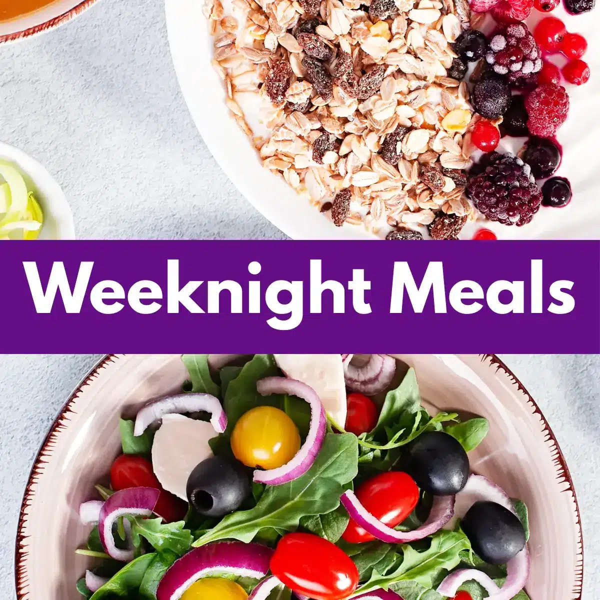 Fresh and simple meals for busy weeknights