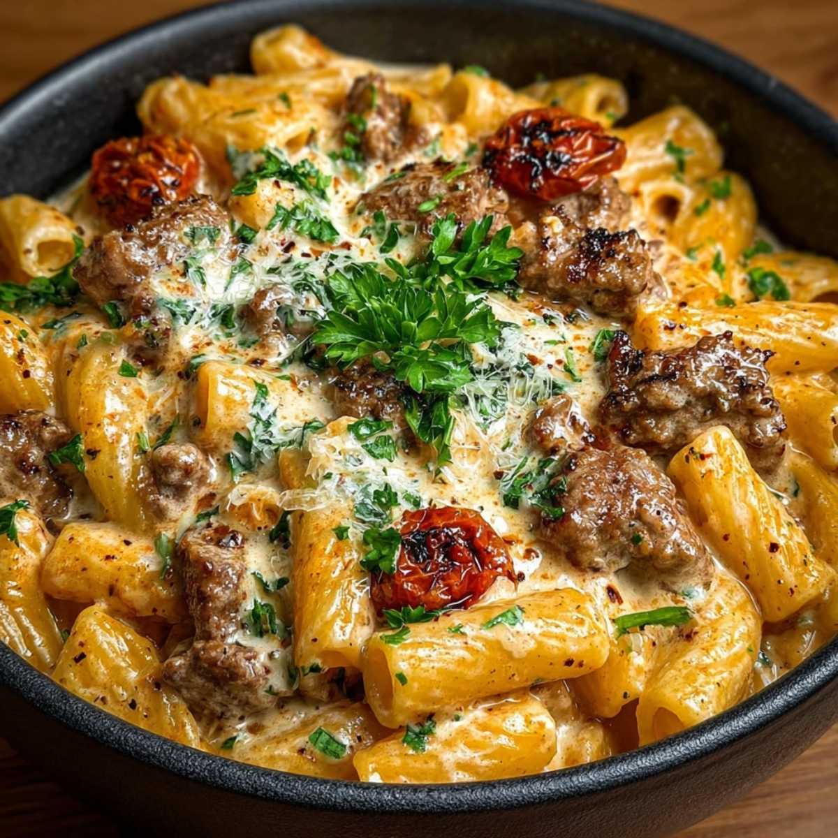 Easy Creamy Beef Pasta Recipe