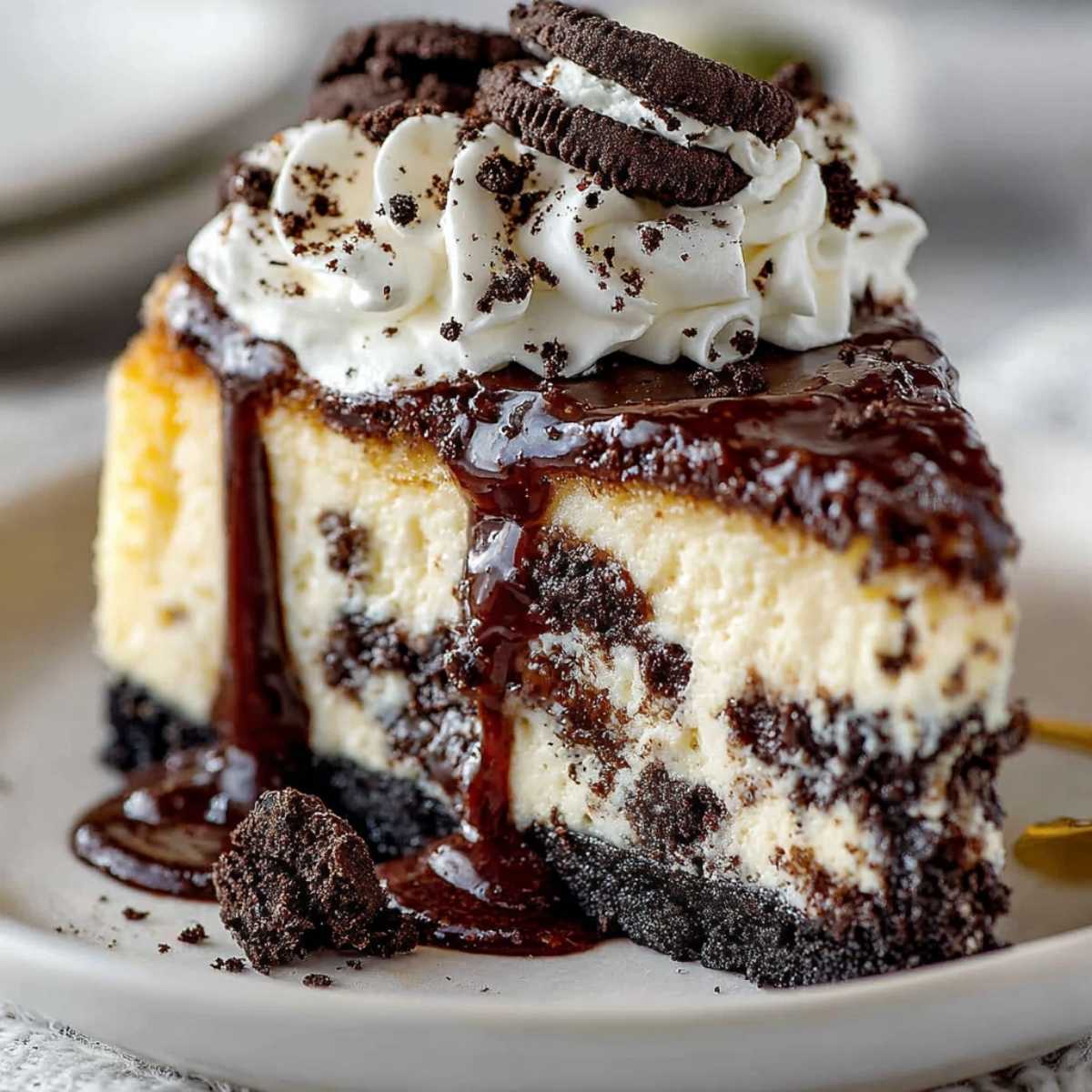 Easy Oreo Cheesecake
