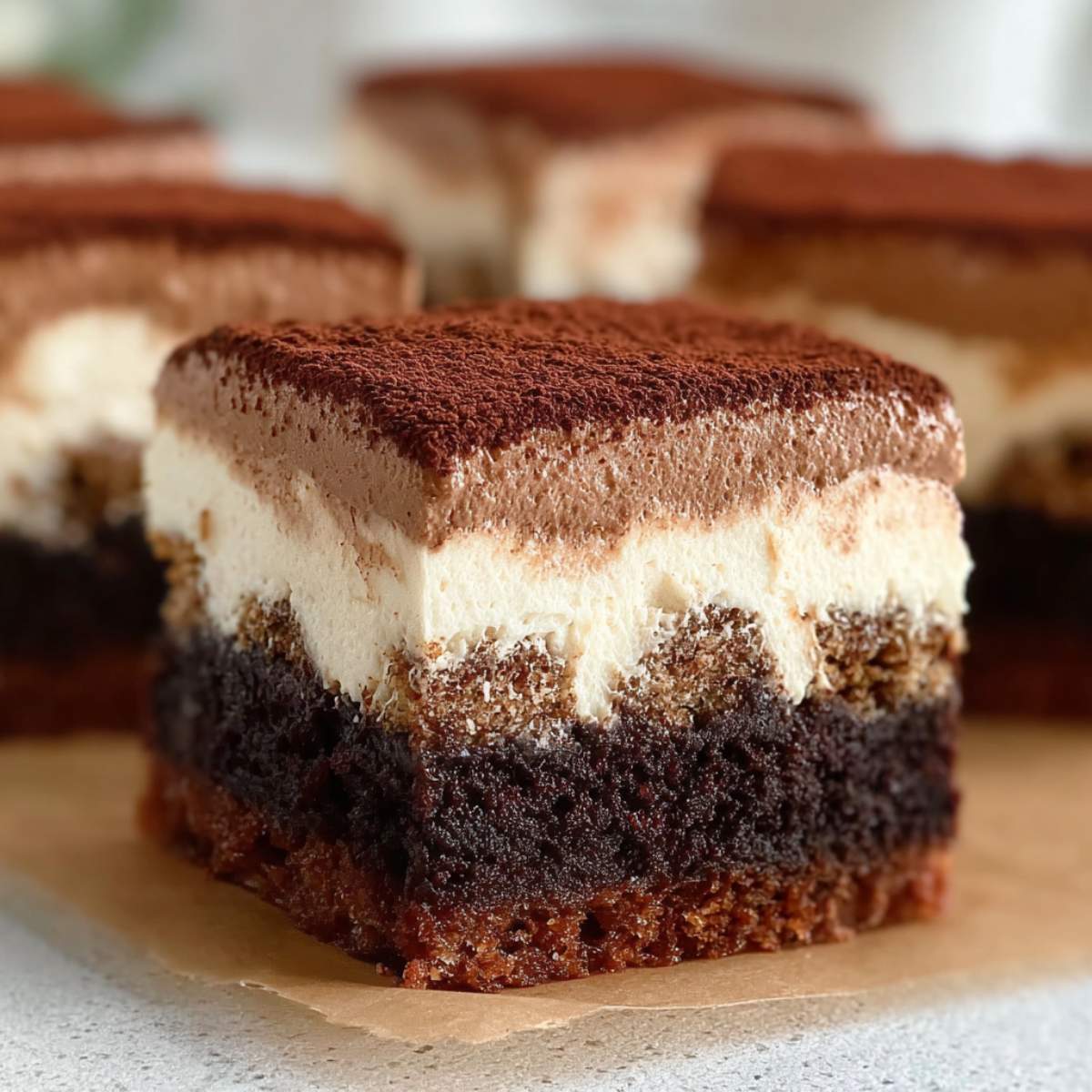Tiramisu Brownies That’ll Make You the Dessert Hero
