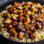 honey bbq chicken rice